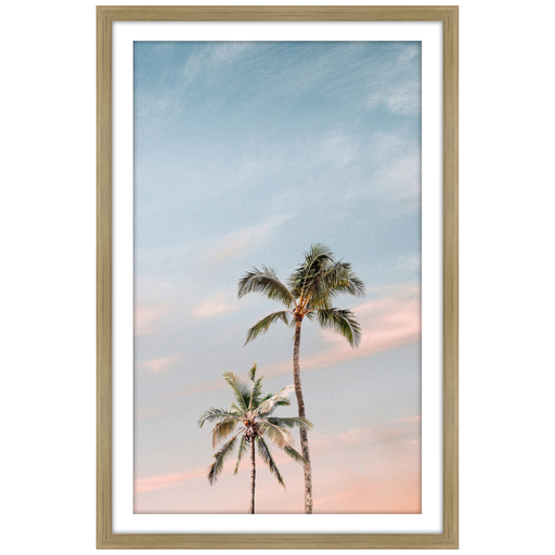 [172088-BB] Palms Framed Print 24x36in