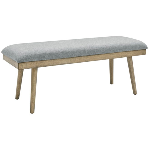 [172181-BB] Vida Gray Dining Bench