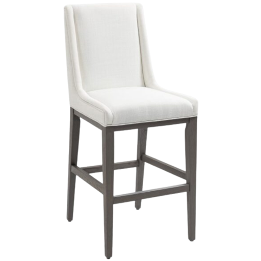 [172217-BB] Hampton Bar Chair Pearl