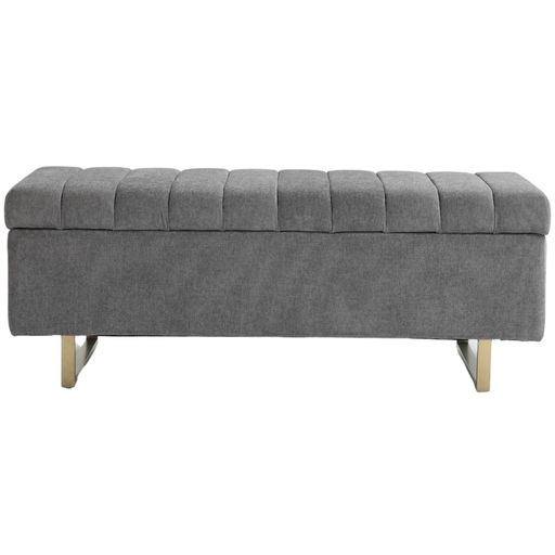 [172227-BB] Grace Storage Bench Grey