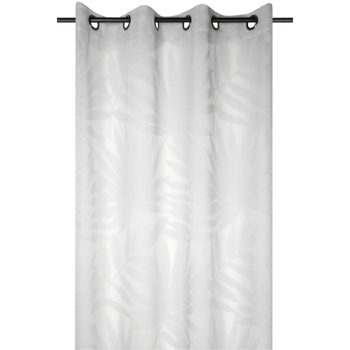 [172440-BB] Quito Sheer Curtain Panel Natural 104in