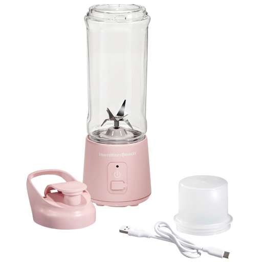 [172522-BB] Hamilton Beach Cordless Portable Blender Rose