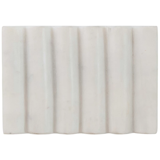 [172647-BB] Carved Marble Soap Dish