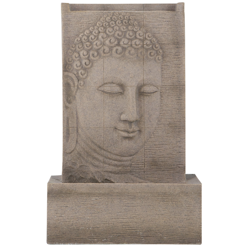 [172711-BB] Buddha Sandstone Fountain 39in