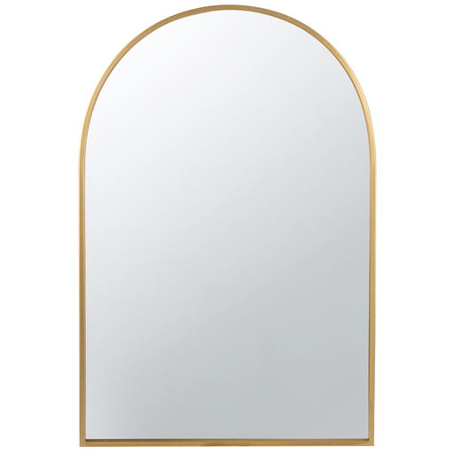 [172713-BB] Celine Gold Arch Wall Mirror 24x36in