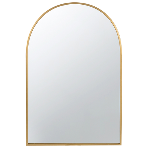 [172714-BB] Celine Gold Arch Wall Mirror 28x74in