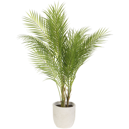 [172721-BB] Areca Palm Tree in Cement Pot 42in