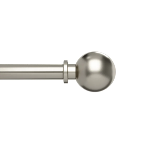 [172913-BB] Bolas 1in Double Rod 36-72 Nickel