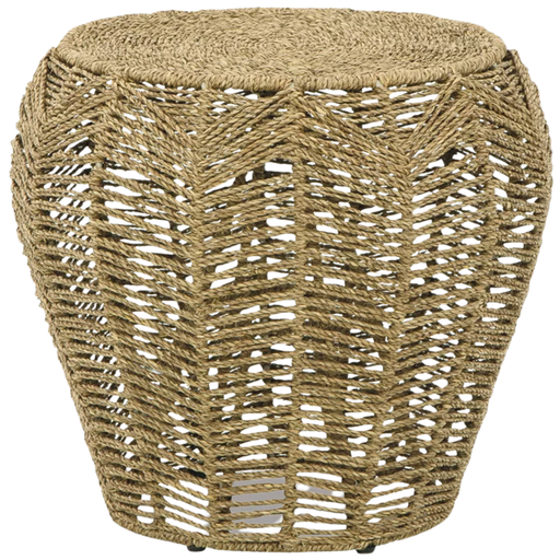 [173141-BB] Dewington Rattan Accent Stool