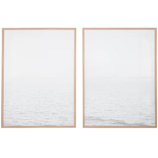 [173144-BB] Cashall Framed Canvas Wall Art Set