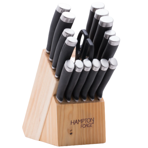 [173217-BB] Epicure Knife Block Set 17pc
