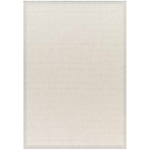 [173263-BB] Ravello Light Grey Indoor Outdoor Rug 5x7