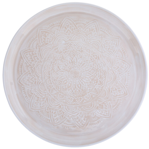 [173360-BB] Embossed Metal Tray 16in