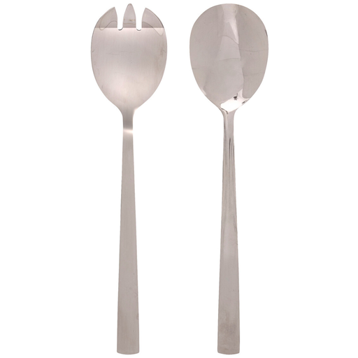 [173404-BB] Salad Servers Stainless Steel