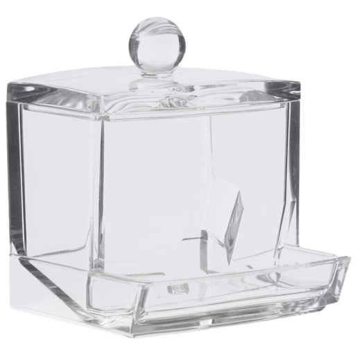 [173421-BB] Selena Q-Tip Distributor Clear