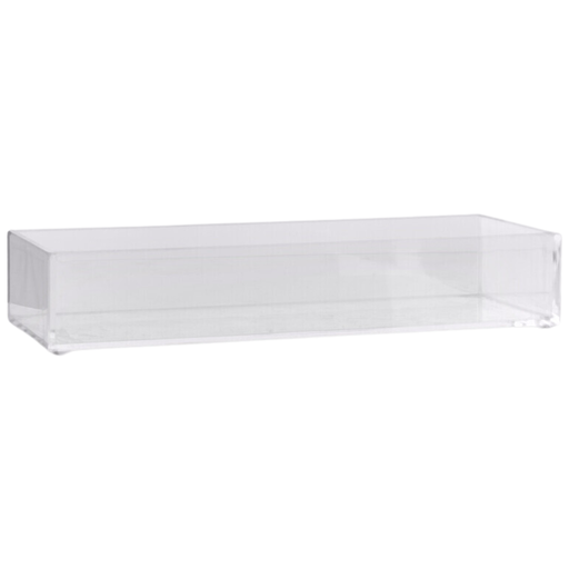 [173422-BB] Rectangular Storage Tray Clear 10in