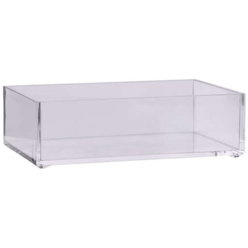 [173423-BB] Rectangular Storage Tray Clear Small