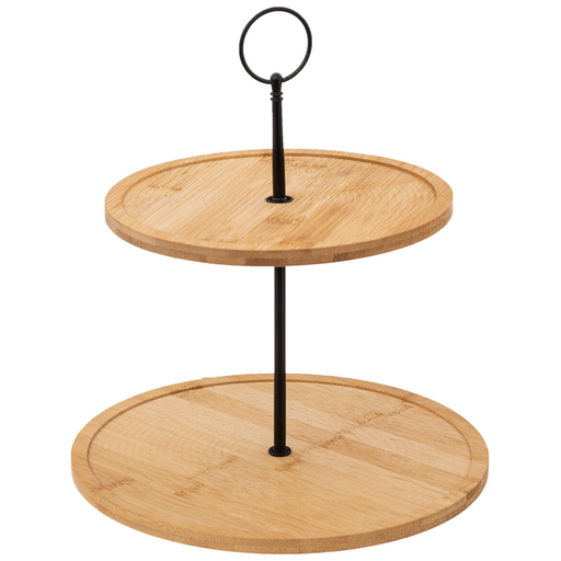 [173475-BB] 2 Tiered Appetiser and Dessert Stand