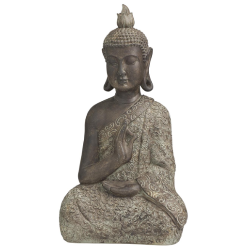 [173640-BB] Sitting Buddha Statue 21in