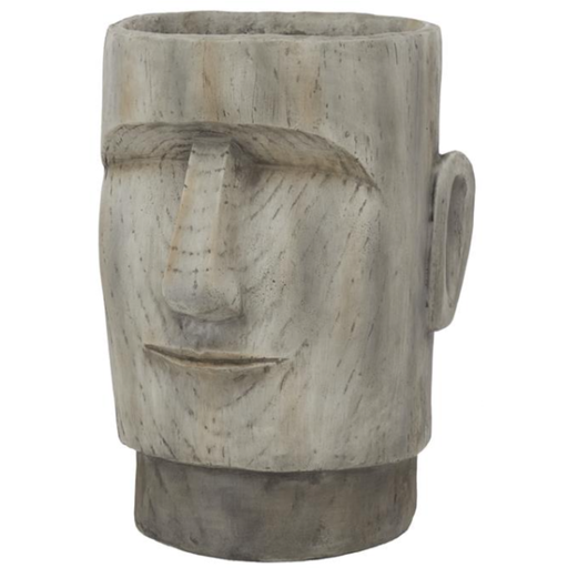 [173674-BB] Stone Face Planter 18in