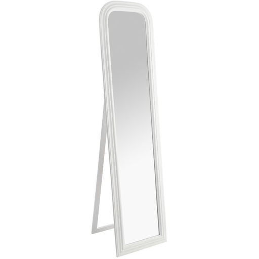[173764-BB] White Arch Standing Mirror 160x40cm