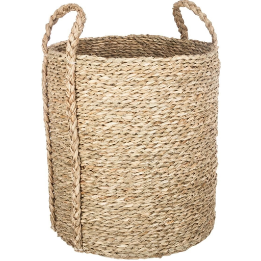 [173774-BB] Killian Natural Round Basket 13in