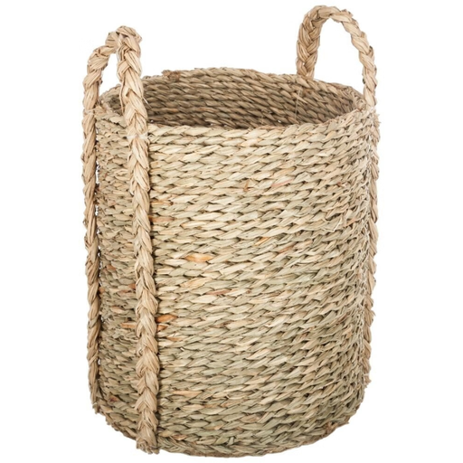 [173776-BB] Killian Natural Round Basket 9.4in