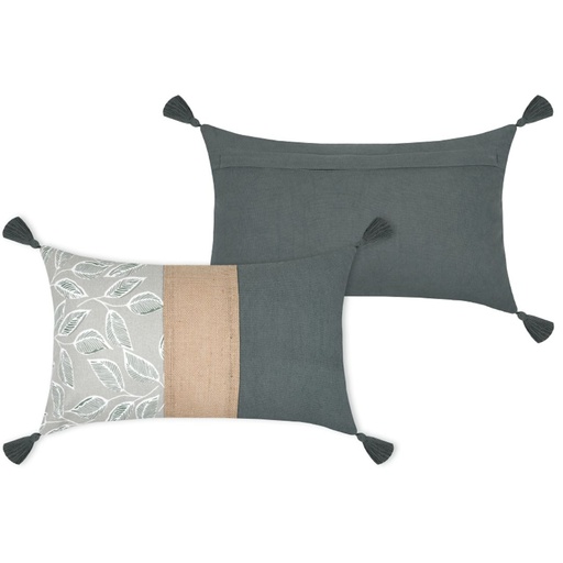 [173940-BB] Manisa Green Pillow 12in x 20in