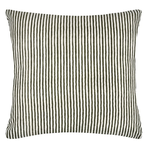 [173949-BB] Soleia Green Striped Pillow 18in
