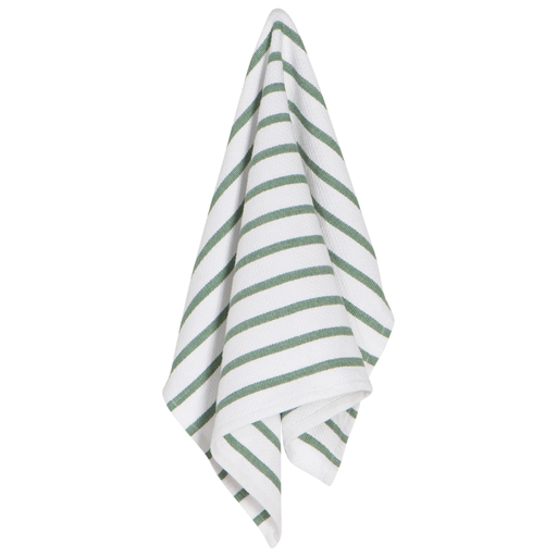[174088-BB] Basketweave Dishtowel Elm Green