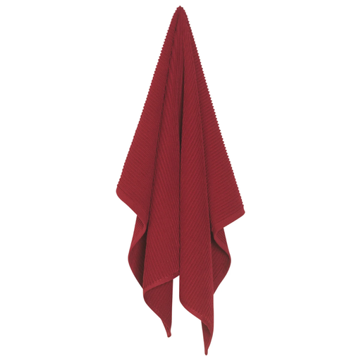 [174096-BB] Ripple Kitchen Towel Carmine