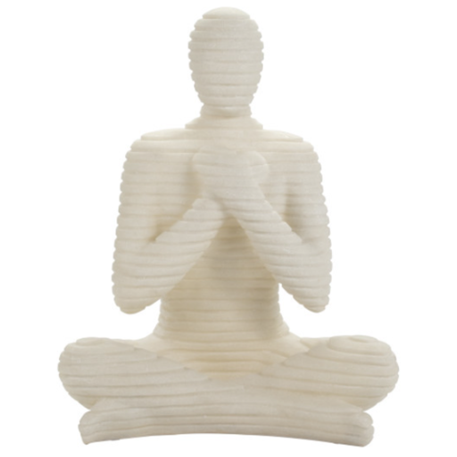 [174217-BB] Avalon Zen Quartz Resin Statuary 25in