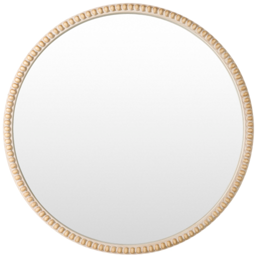 [174235-BB] Dwarka Round Mirror 33in