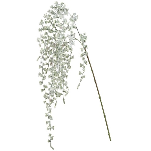 [174374-BB] Snowed Pine Hanging Spray 43in
