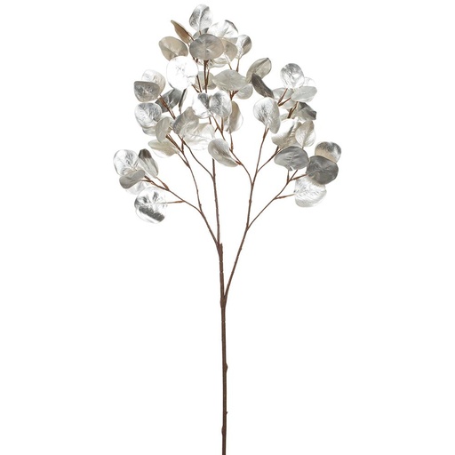[174405-BB] Metallic Eucalyptus Leaf Spray 36in