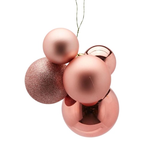 [174475-BB] Pink Ornament Cluster