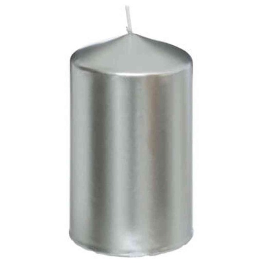 [174852-BB] Silver Pillar Candle