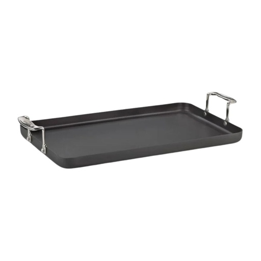 [174872-BB] Cuisinart Chef's Classic Nonstick Hard Anodized Double Burner Griddle 13in x 20in