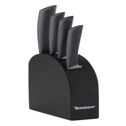 [174897-BB] Hampton Forge Raintree Ash Knife Block Set 5pc