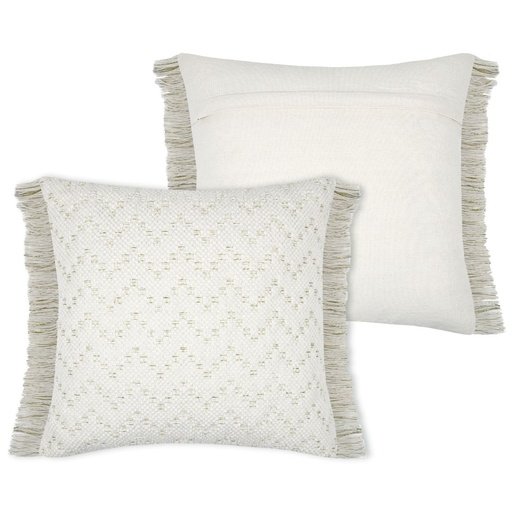 [175156-BB] Amazonia Pillow White  18in