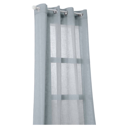 [175173-BB] Paloma Sheer Panel Ice Blue 104in