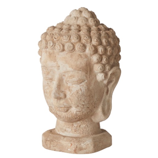 [175264-BB] Talia Terracotta Buddha Head