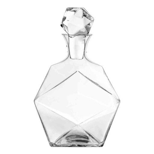 [175399-BB] Faceted Crystal Liquor Decanter