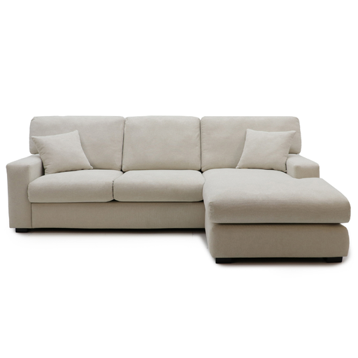 [175534-BB] Loft Sofa Chaise Cream