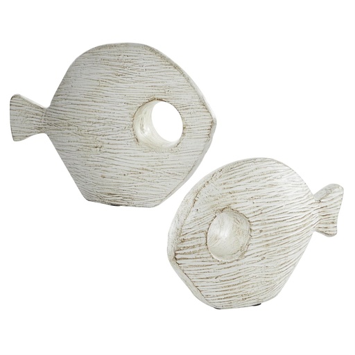 [175644-BB] Ceramic Fish 2pc