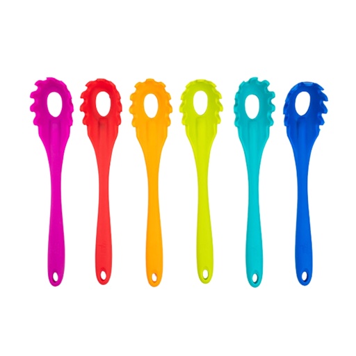 [175704-BB] Silicone Pasta Server Assorted