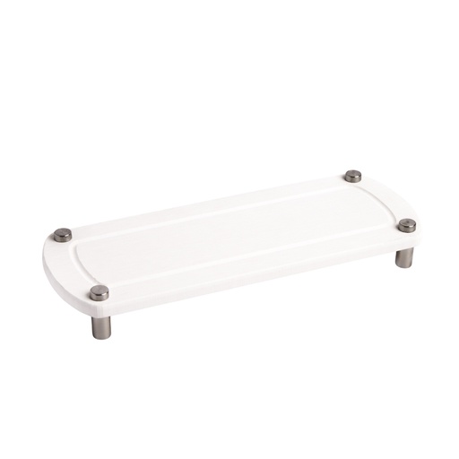 [175715-BB] Diatomite Quick Dry Sink Caddy White