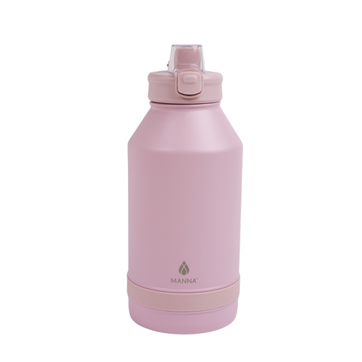 [175736-BB] Manna Push Flip-Top Bottle Rose 40oz