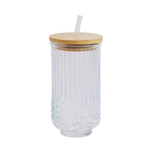 [175742-BB] Rainbow Tumbler With Lid Rain 18oz
