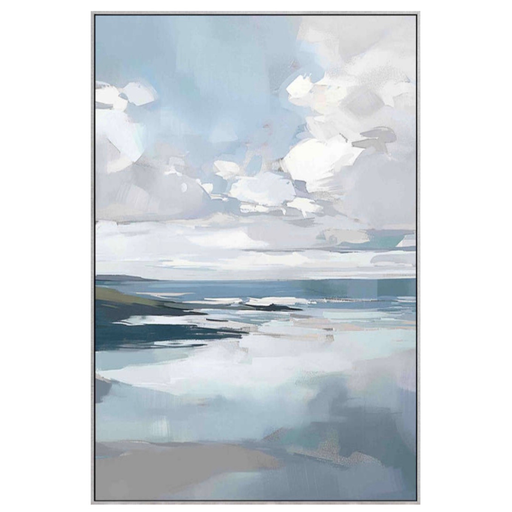 [175979-BB] Seaside II Framed Canvas 40x60in